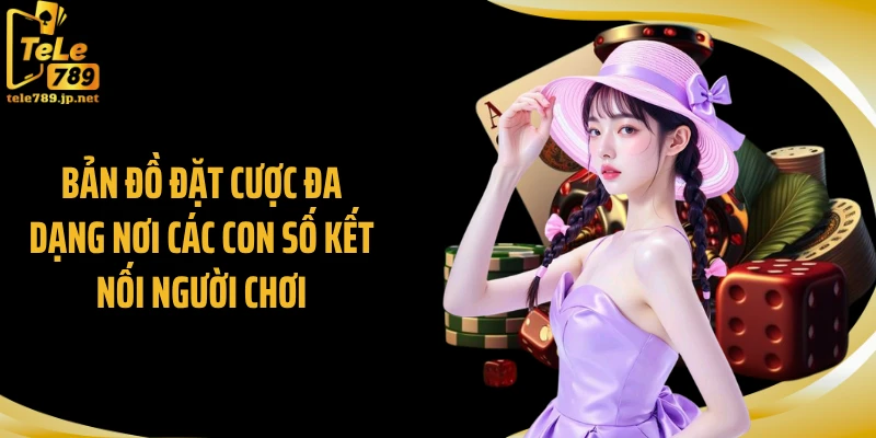 Bản đồ đặt cược đa dạng nơi các con số kết nối người chơi